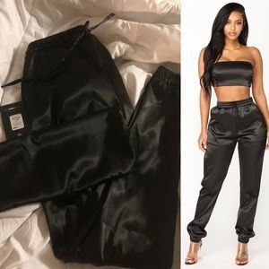 Fashion Nova Satin Set